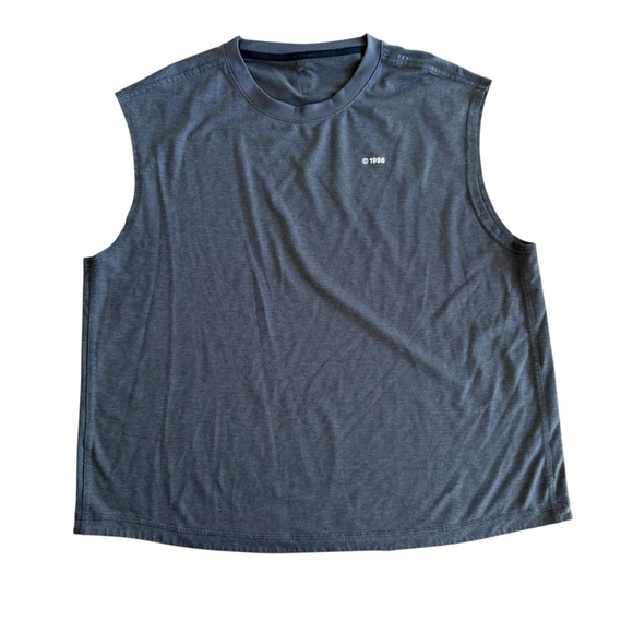 Lululemon Men’s Easy Set Training Sleeveless Shirt Gray Size X-Large - Picture 1 of 7
